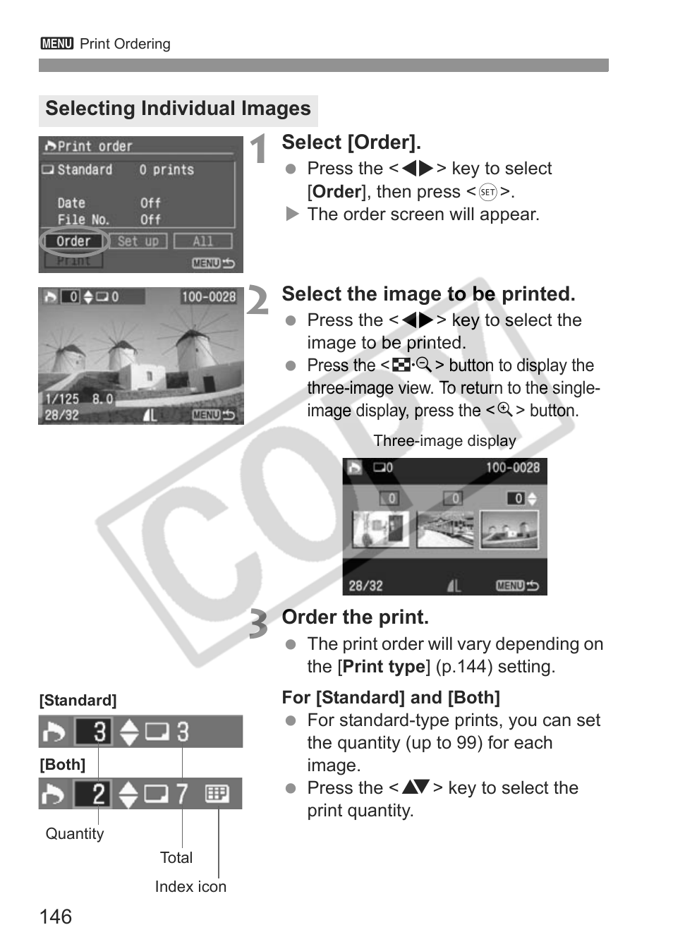 Canon EOS Rebel XTI User Manual | Page 146 / 180