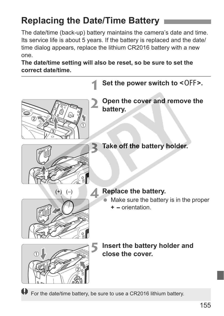 Canon EOS Rebel XTI User Manual | Page 155 / 180