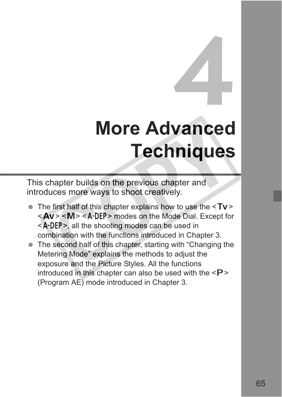 Canon EOS Rebel XTI User Manual | Page 65 / 180