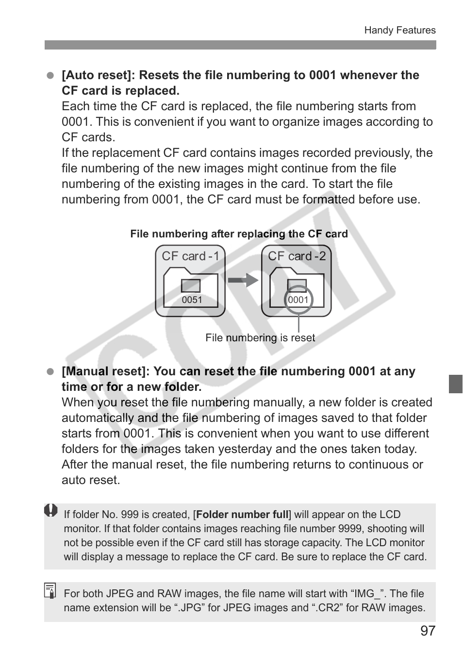 Canon EOS Rebel XTI User Manual | Page 97 / 180