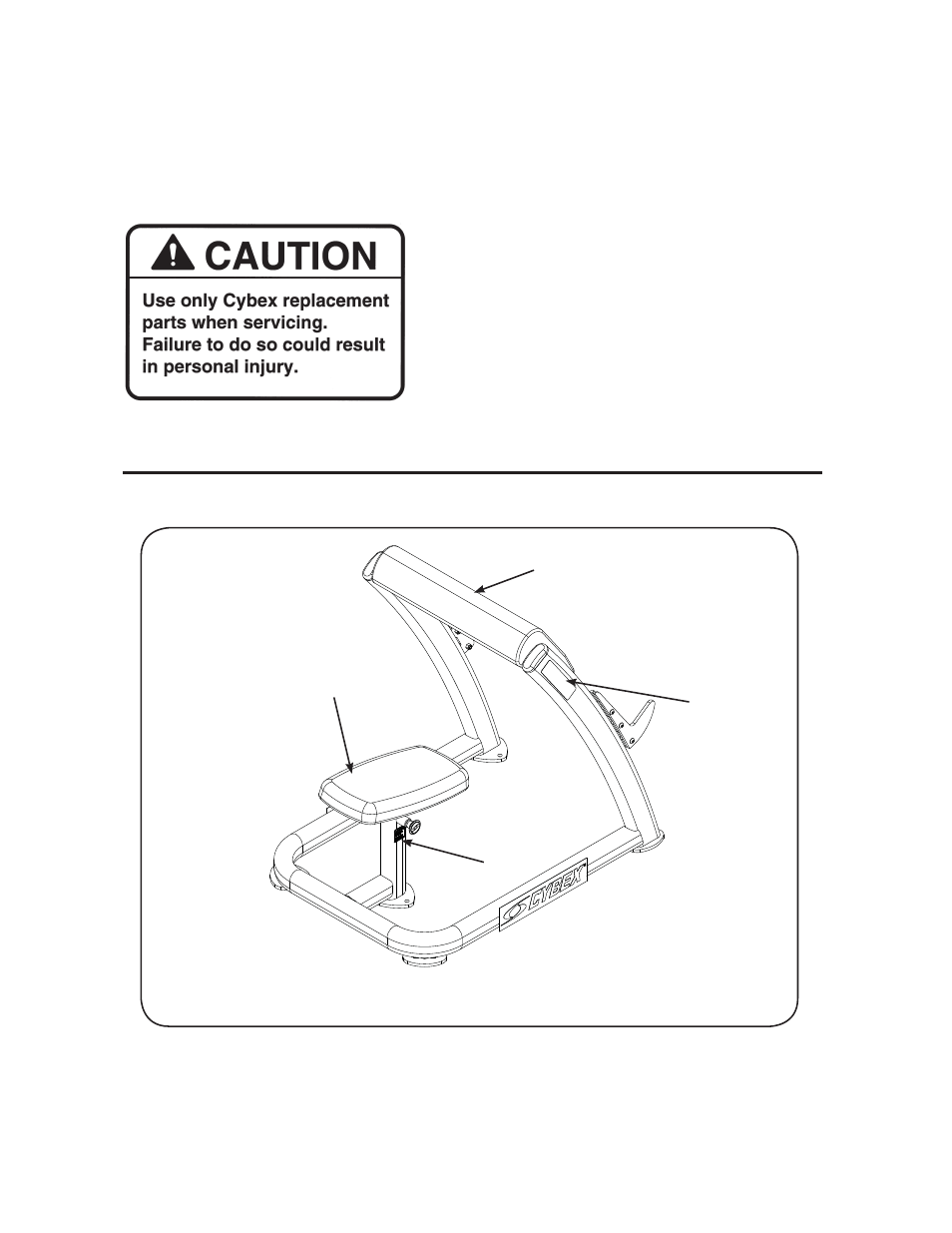 6 - service, Free weight scott curl | Cybex 16130 Free Weight Scott Curl User Manual | Page 15 / 20