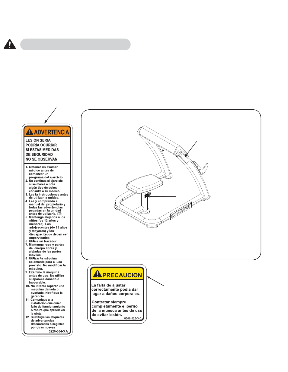 Cybex 16130 Free Weight Scott Curl User Manual | Page 9 / 20