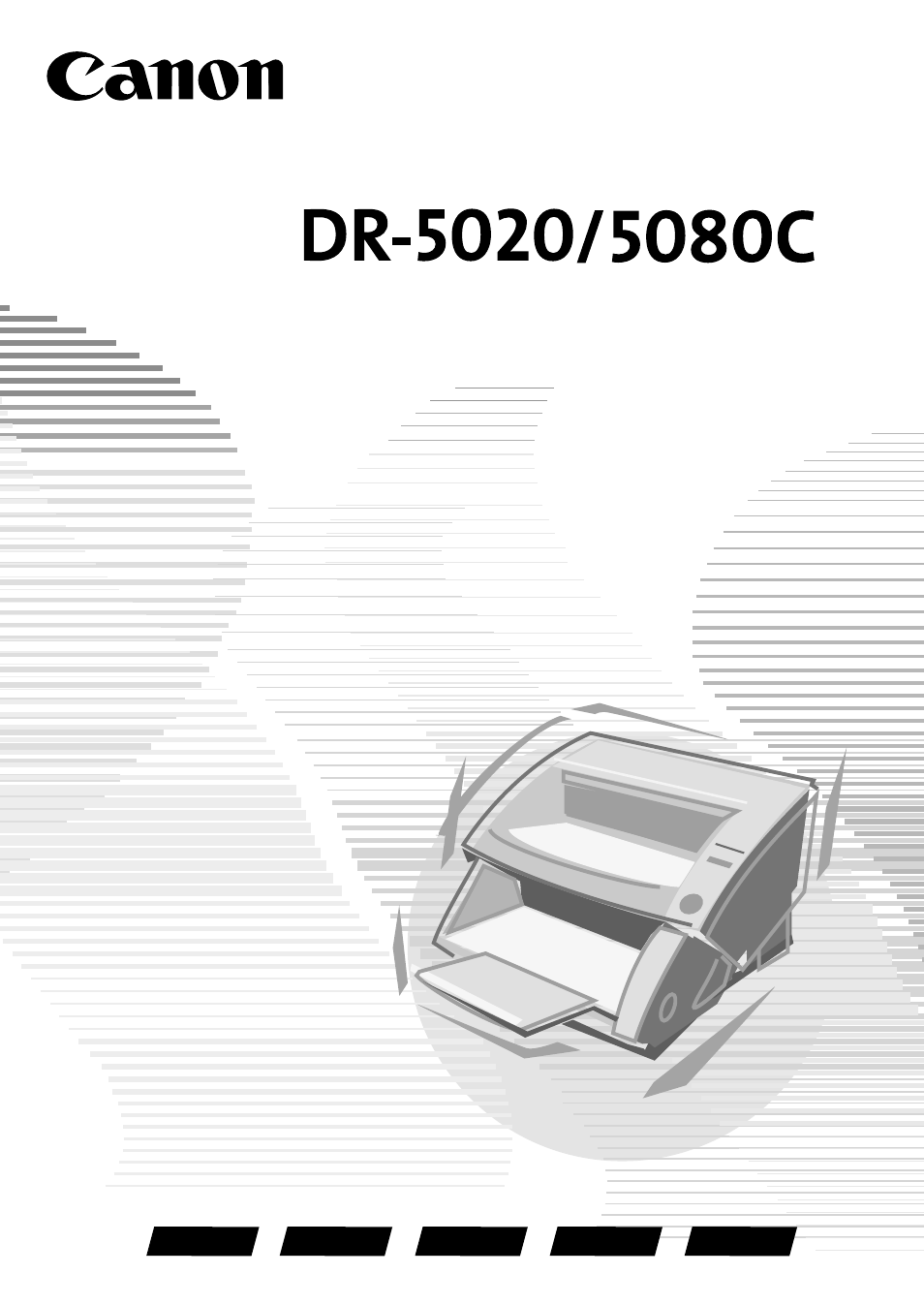 Canon DR-5080C User Manual | 482 pages