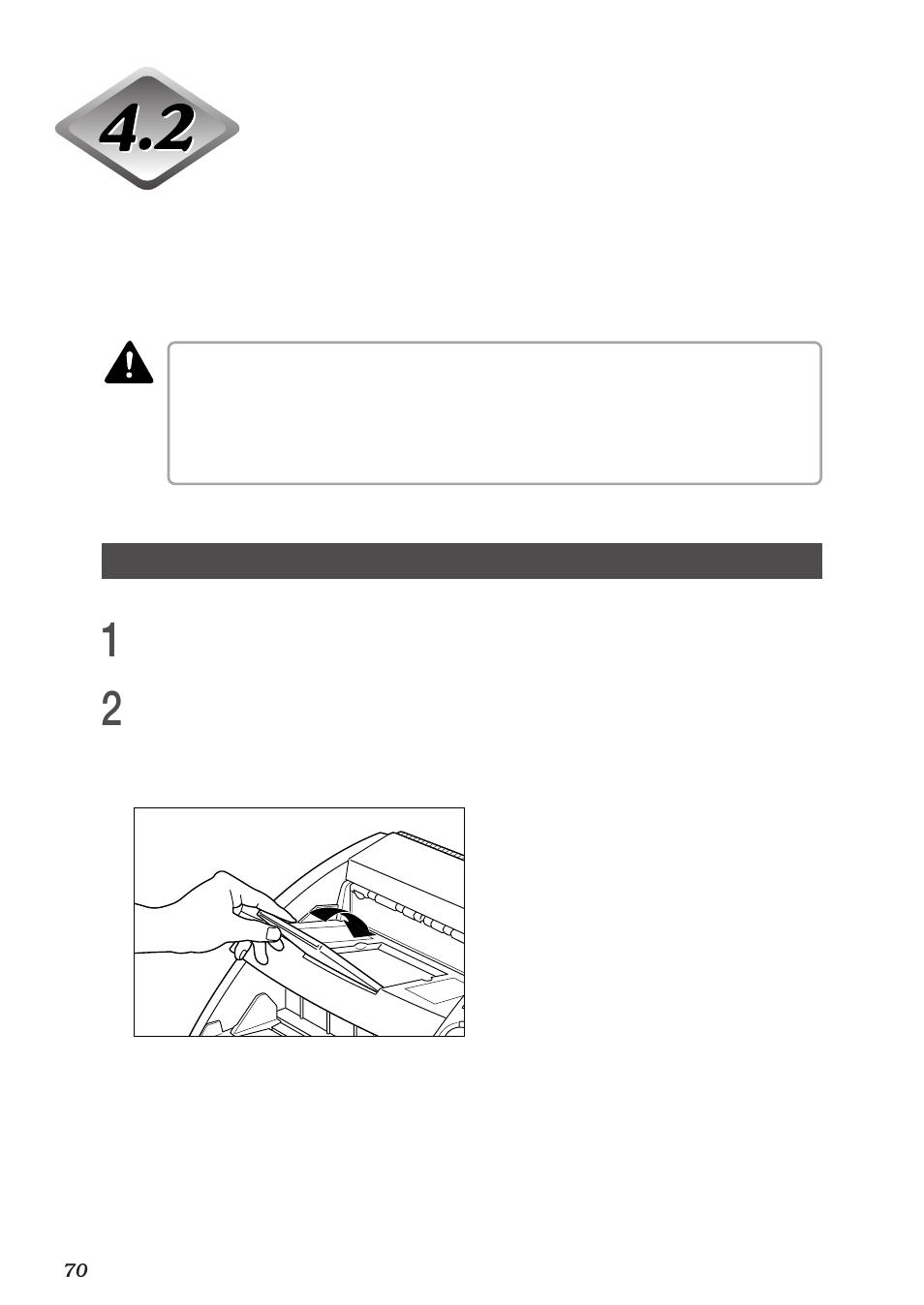 2 removing paper jams, Removing paper jams, Paper jam in the paper feed unit | Canon DR-5080C User Manual | Page 73 / 482