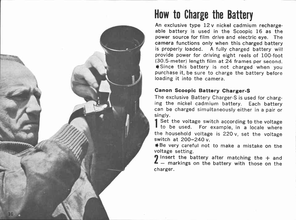 Canon SCOOPIC 16 User Manual | Page 11 / 67