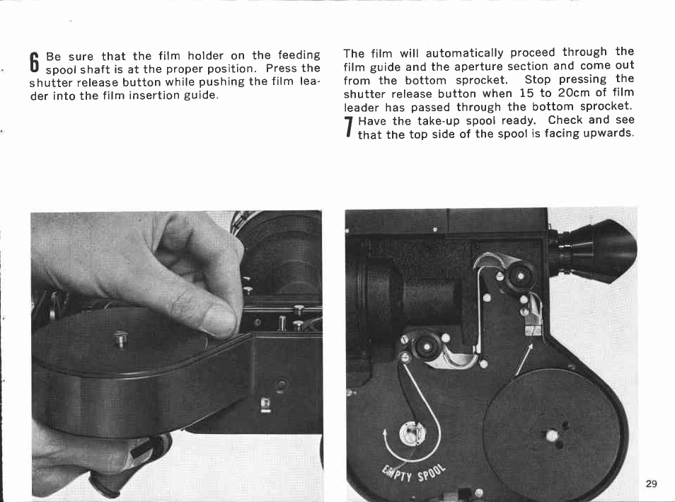 Zooming | Canon SCOOPIC 16 User Manual | Page 30 / 67