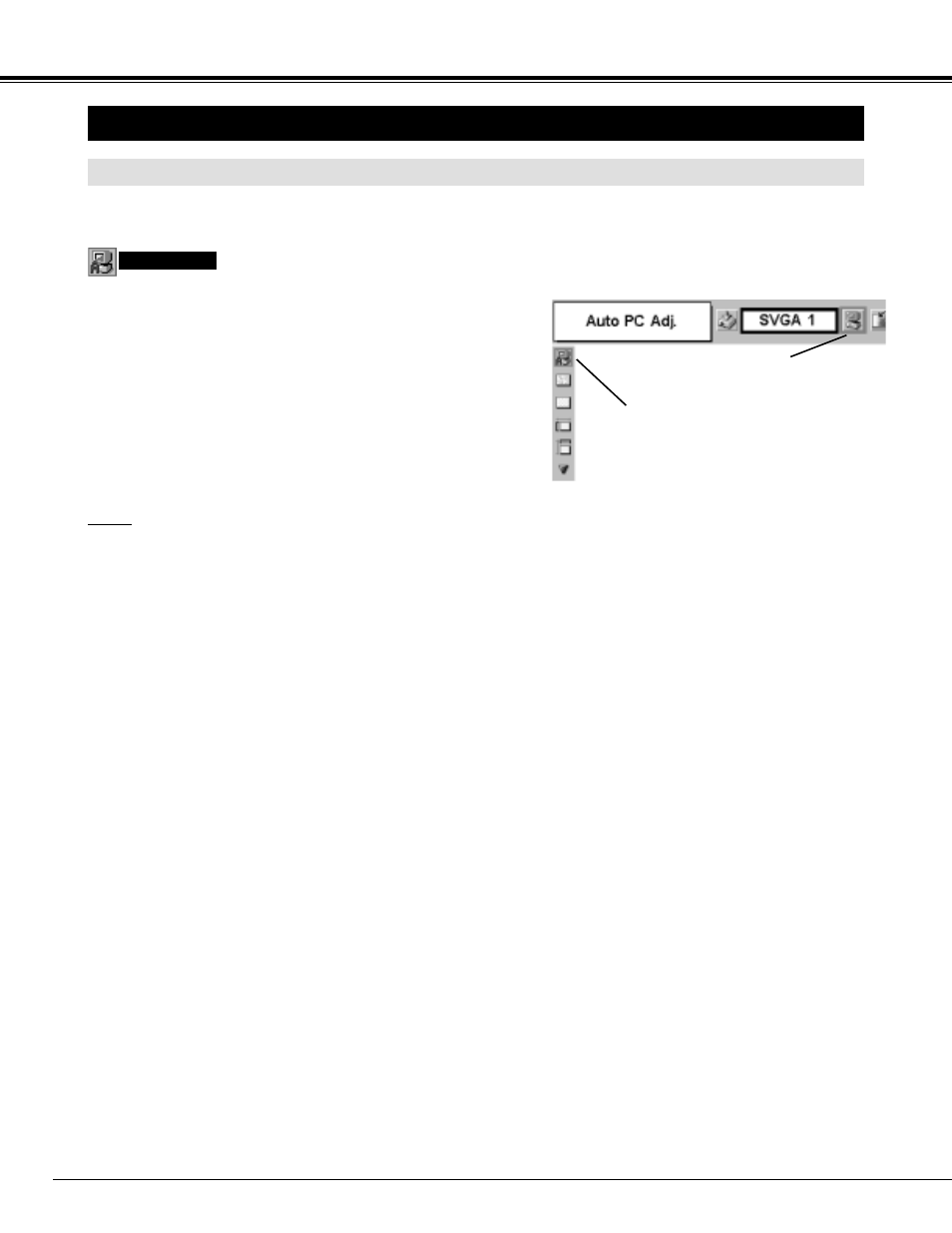 Pc adjustment | Canon LV-S1 User Manual | Page 24 / 44