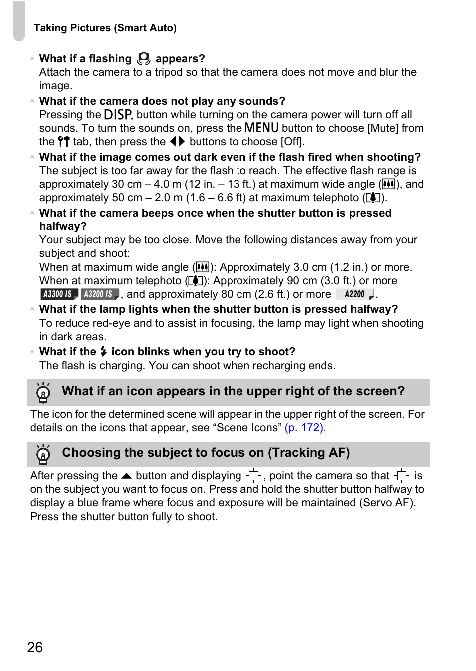 Canon A2200 User Manual | Page 26 / 201