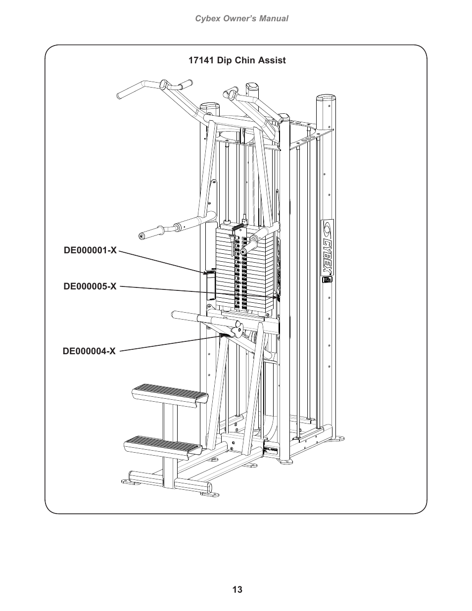 Cybex 17001 Jungle Gym User Manual | Page 13 / 70