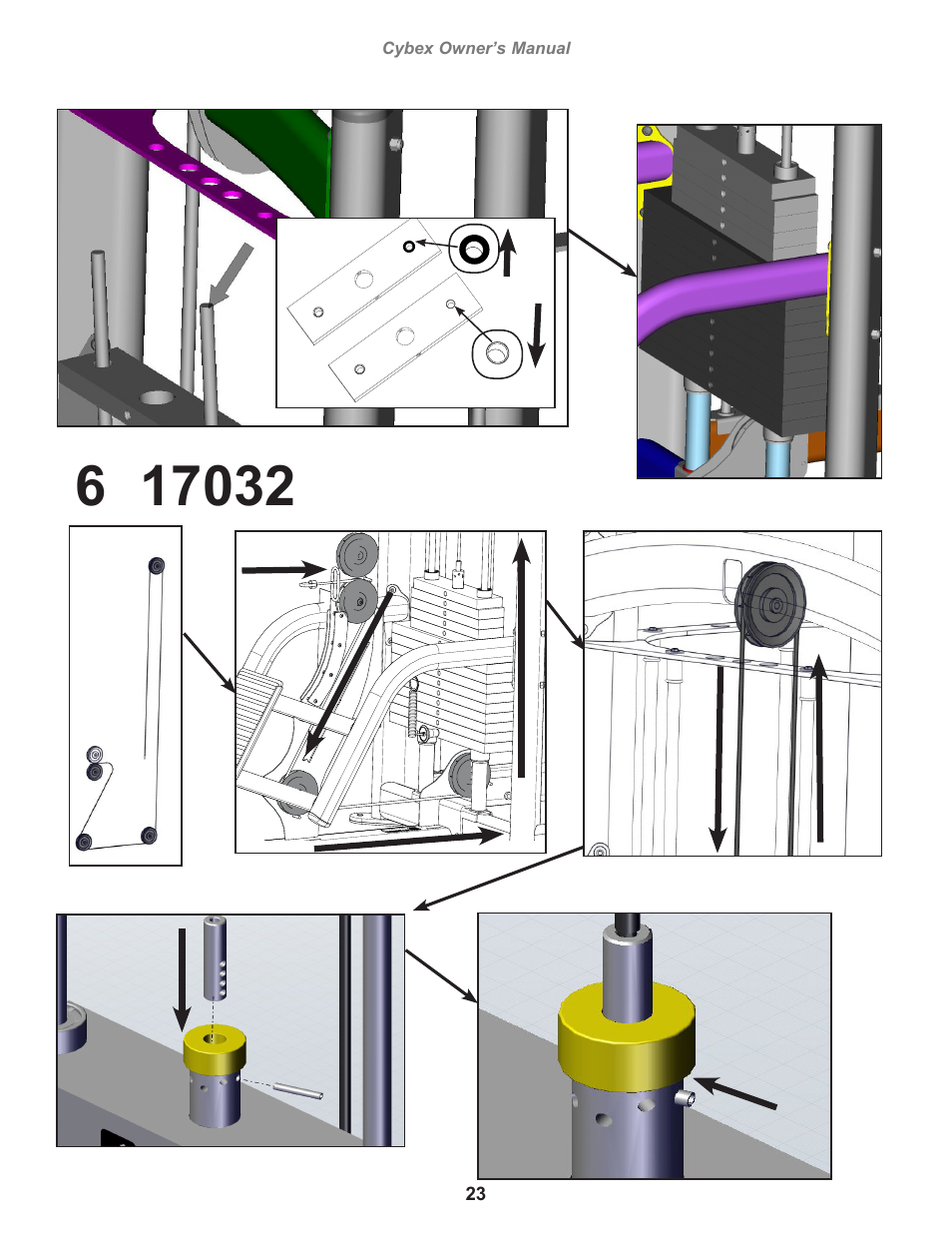 Cybex 17001 Jungle Gym User Manual | Page 23 / 70