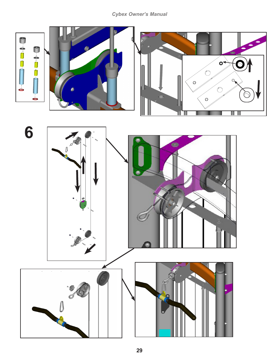 Cybex 17001 Jungle Gym User Manual | Page 29 / 70