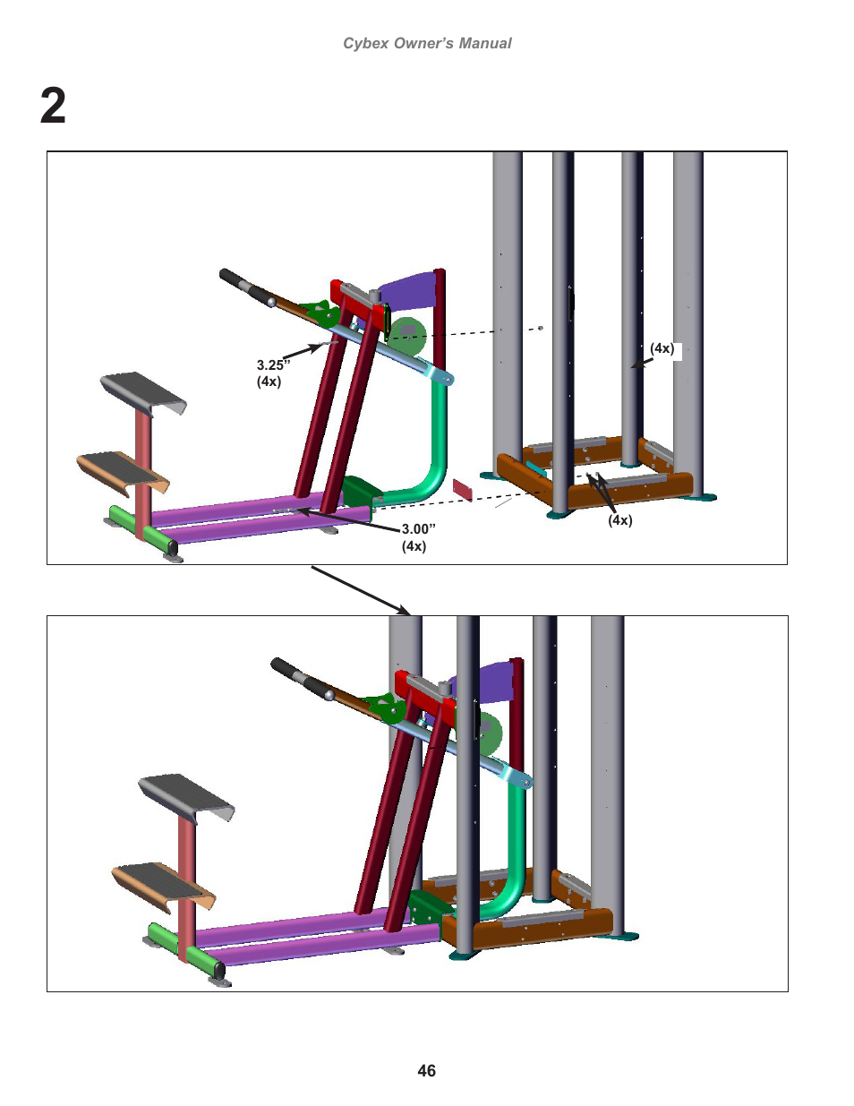 Cybex 17001 Jungle Gym User Manual | Page 46 / 70