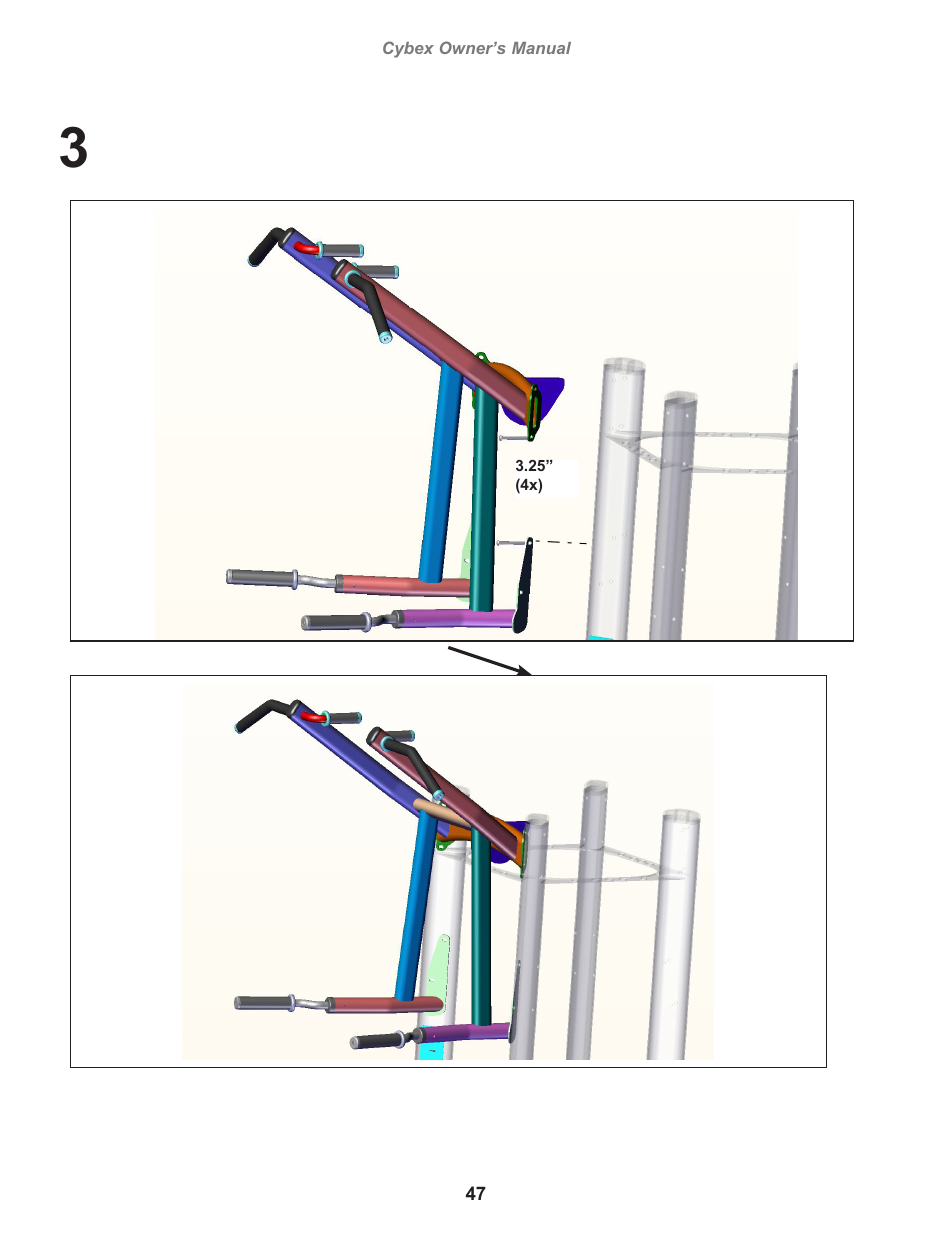 Cybex 17001 Jungle Gym User Manual | Page 47 / 70