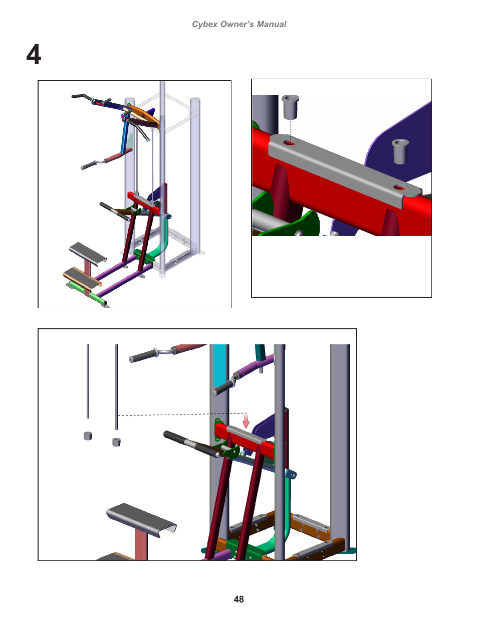 Cybex 17001 Jungle Gym User Manual | Page 48 / 70