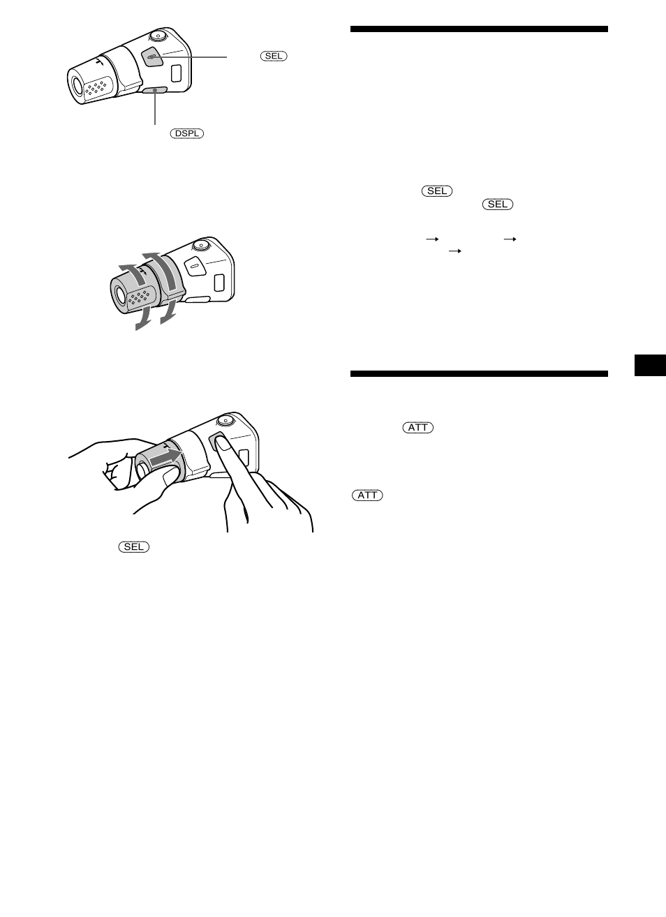 17 adjusting the sound characteristics, Attenuating the sound | Sony XR-CA410 User Manual | Page 17 / 124