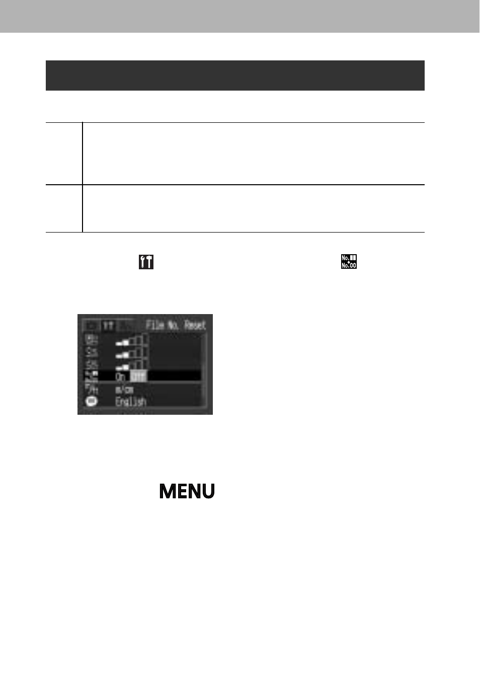 Resetting the file numbers | Canon A60 User Manual | Page 120 / 230