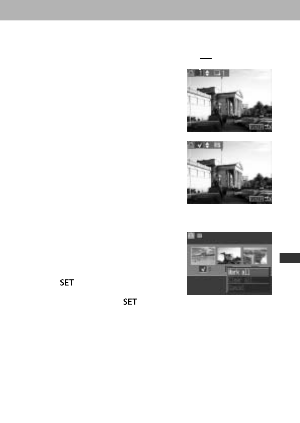 Select images for printing | Canon A60 User Manual | Page 159 / 230