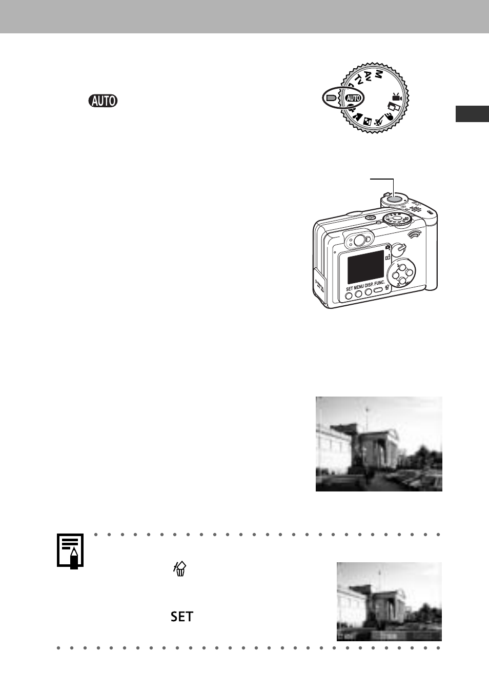 Turn the mode dial to (p. 60), Focus (p. 40), Shoot (p. 40) | View the recorded image, Quic k star t, Press the button while the image is displayed | Canon A60 User Manual | Page 19 / 230