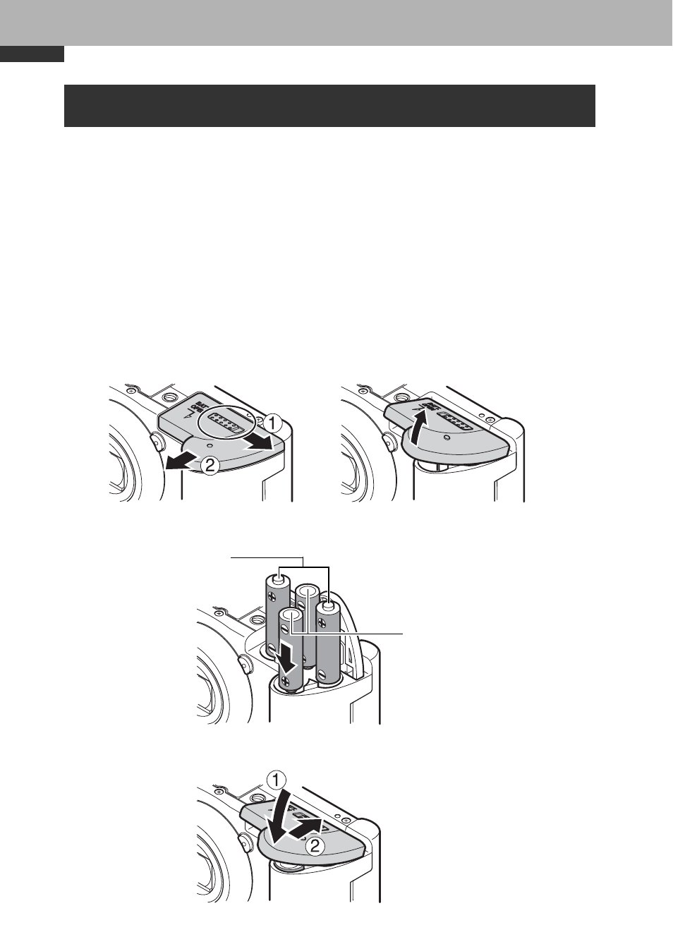 Preparing the camera, Installing the batteries | Canon A60 User Manual | Page 24 / 230