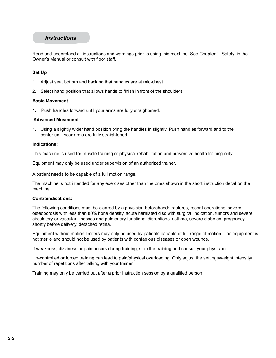 Cybex 11000 Medical Eagle Chest Press User Manual | Page 14 / 24
