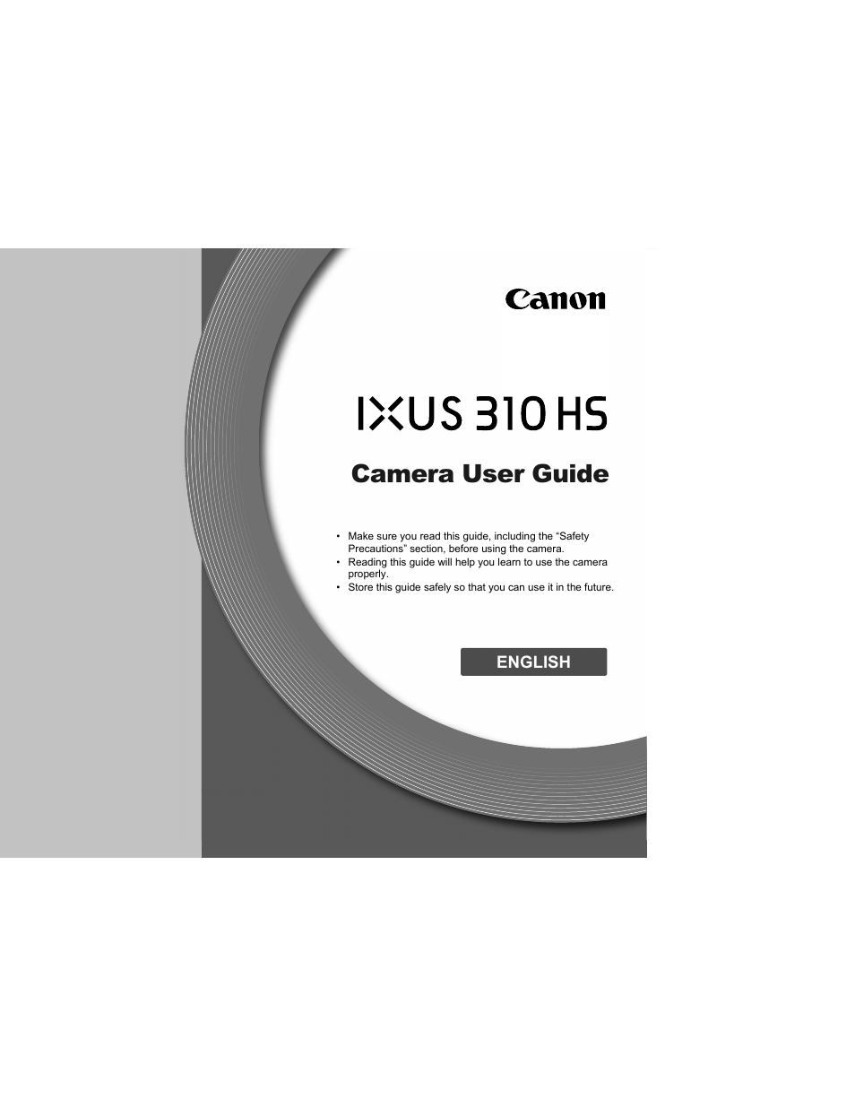 Canon IXUS 310 HS User Manual | 208 pages