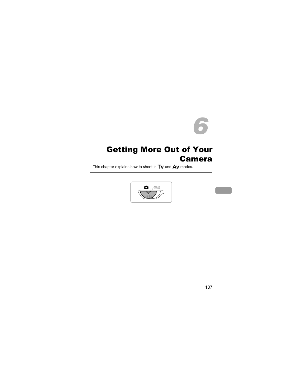 6 getting more out of your camera, Getting more out of your, Camera | Canon IXUS 310 HS User Manual | Page 107 / 208