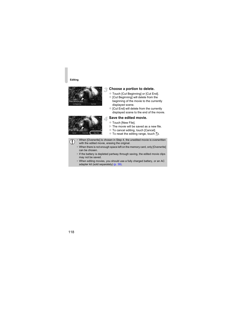 Canon IXUS 310 HS User Manual | Page 118 / 208