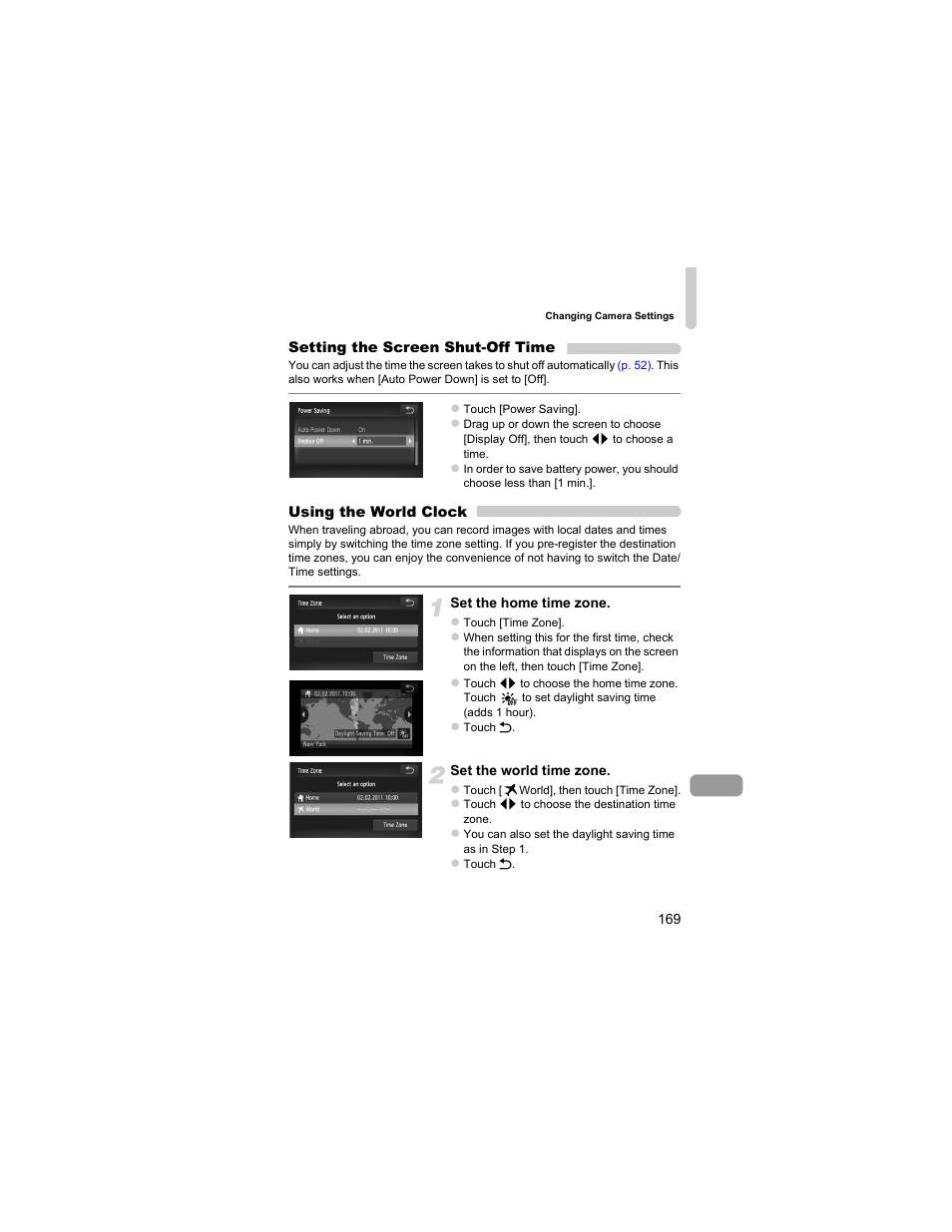 P. 169) | Canon IXUS 310 HS User Manual | Page 169 / 208