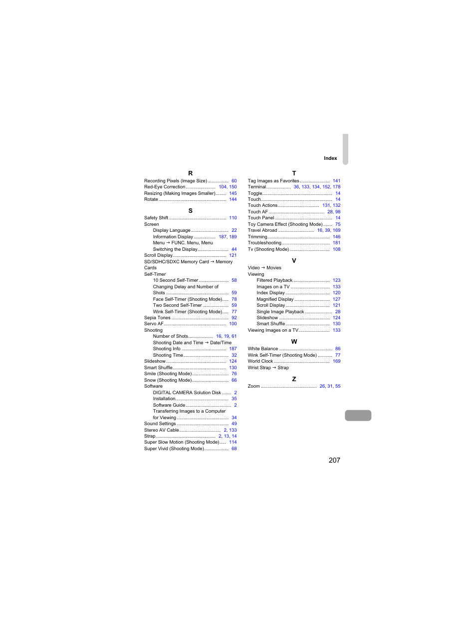 Canon IXUS 310 HS User Manual | Page 207 / 208