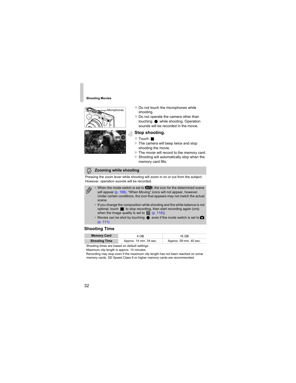 Canon IXUS 310 HS User Manual | Page 32 / 208