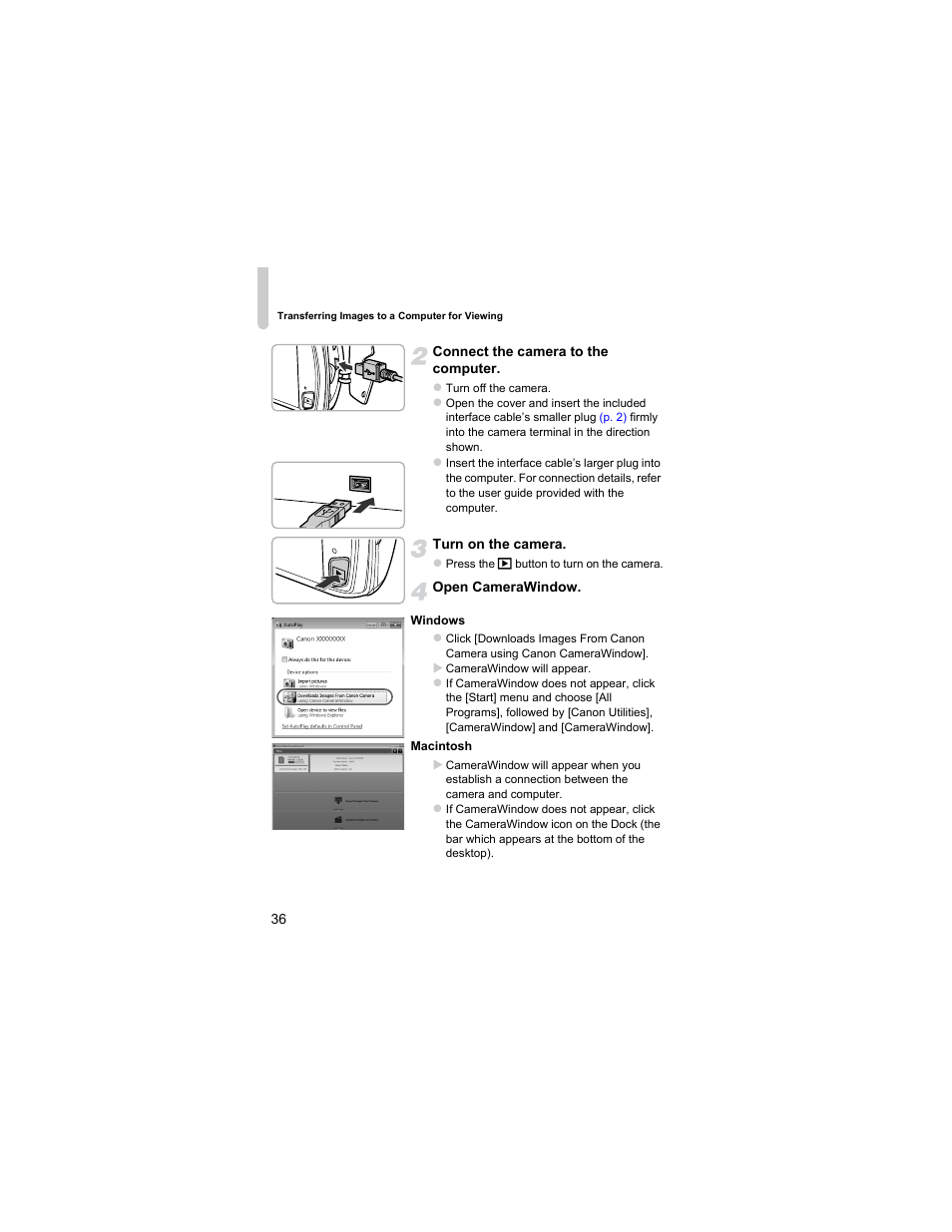 Canon IXUS 310 HS User Manual | Page 36 / 208