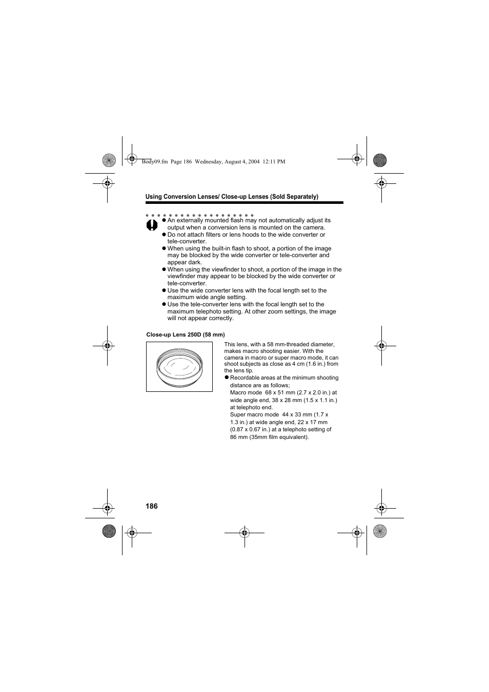 Canon CEL-SE65A210 User Manual | Page 189 / 210