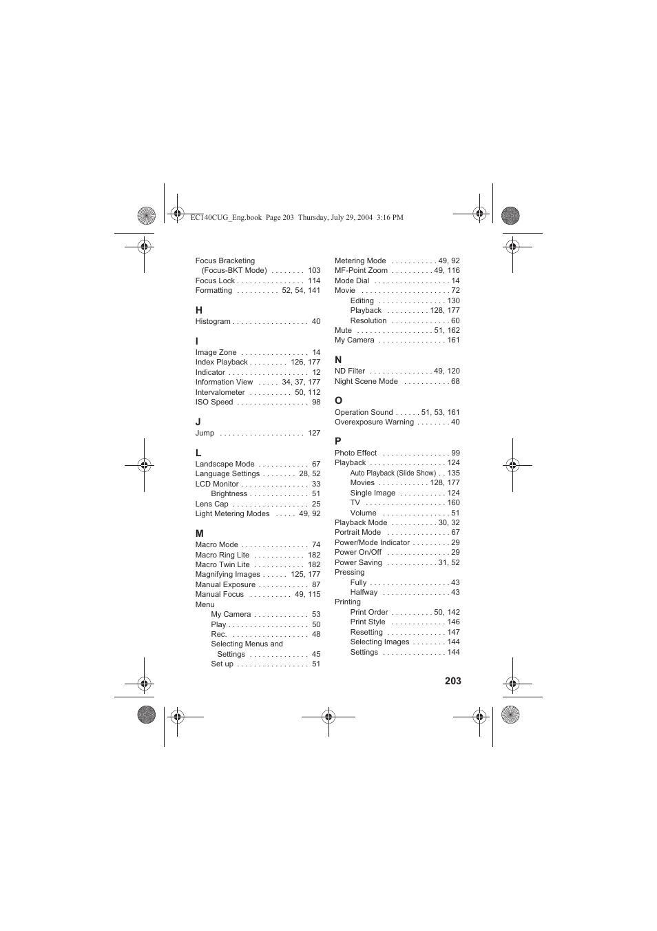 Canon CEL-SE65A210 User Manual | Page 206 / 210