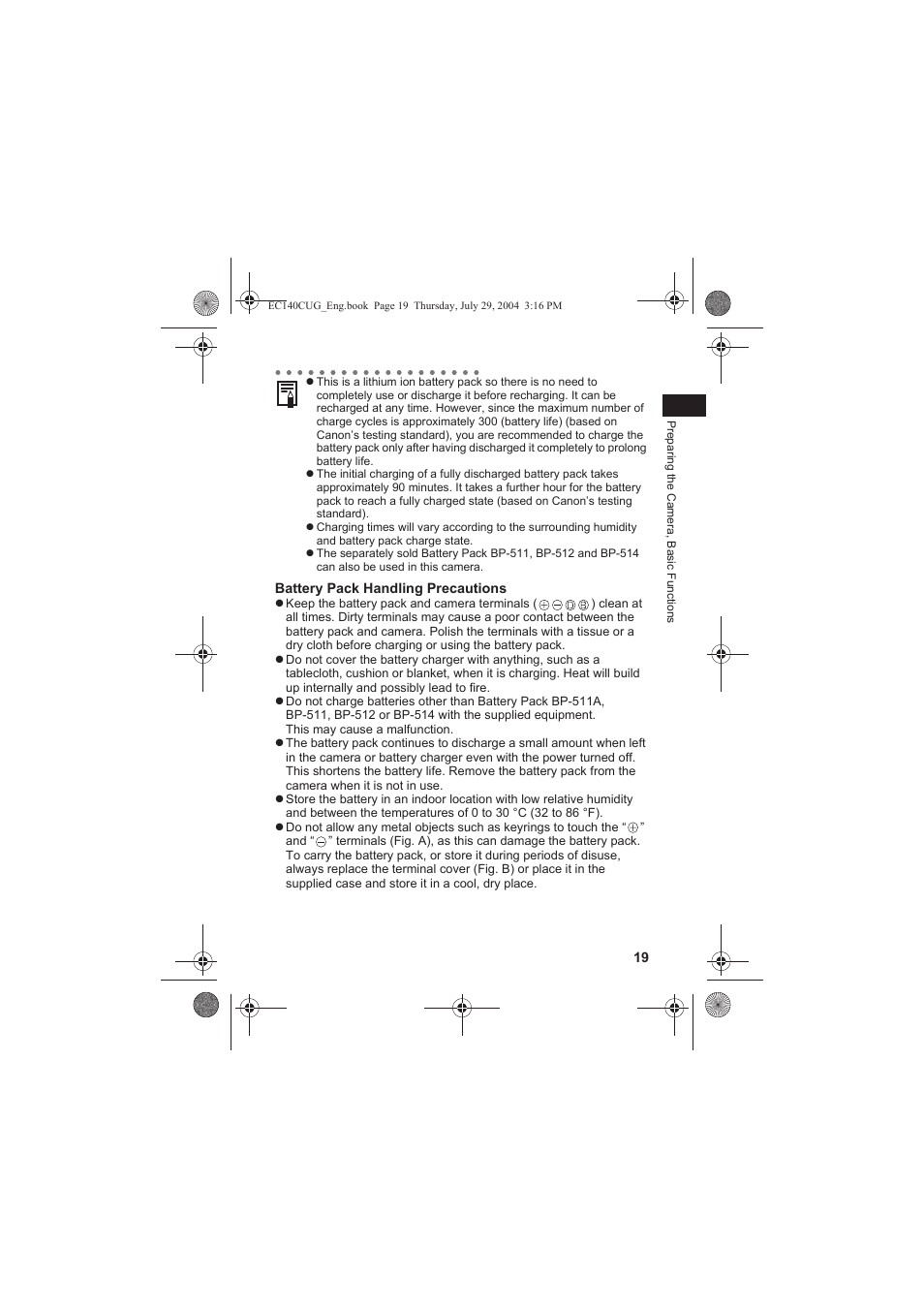 Canon CEL-SE65A210 User Manual | Page 22 / 210