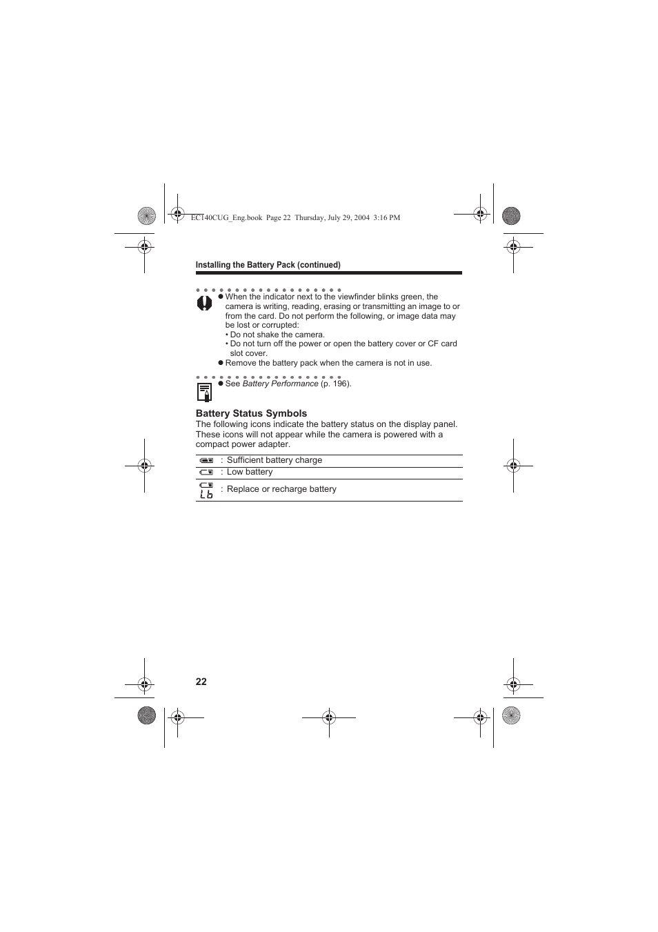 Canon CEL-SE65A210 User Manual | Page 25 / 210