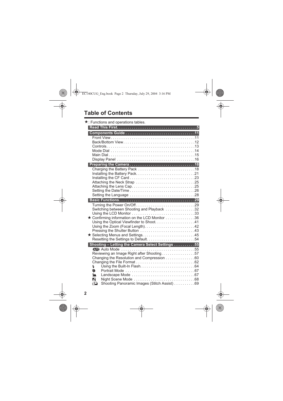 Canon CEL-SE65A210 User Manual | Page 5 / 210