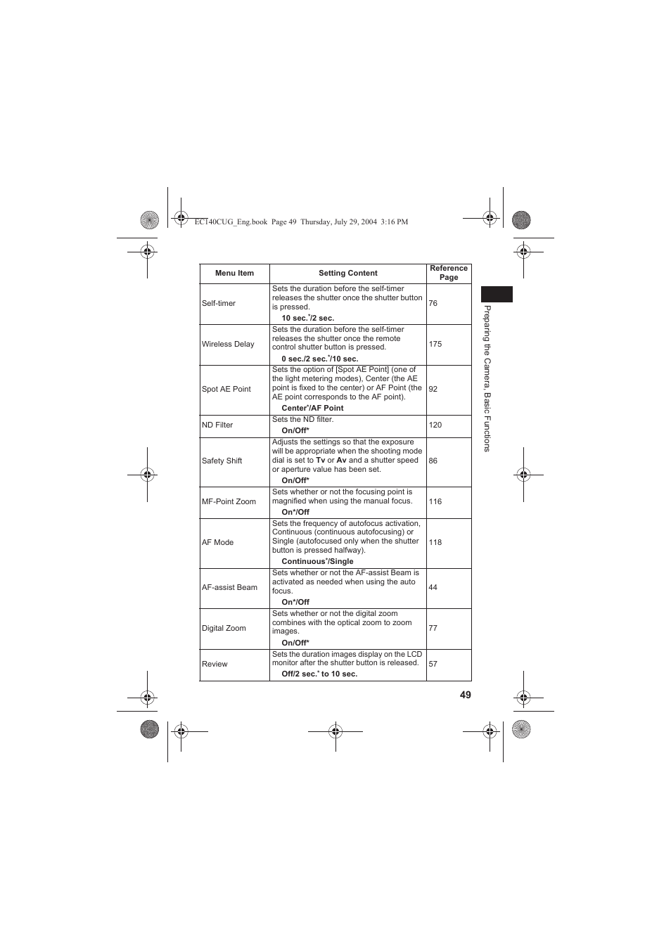 Canon CEL-SE65A210 User Manual | Page 52 / 210