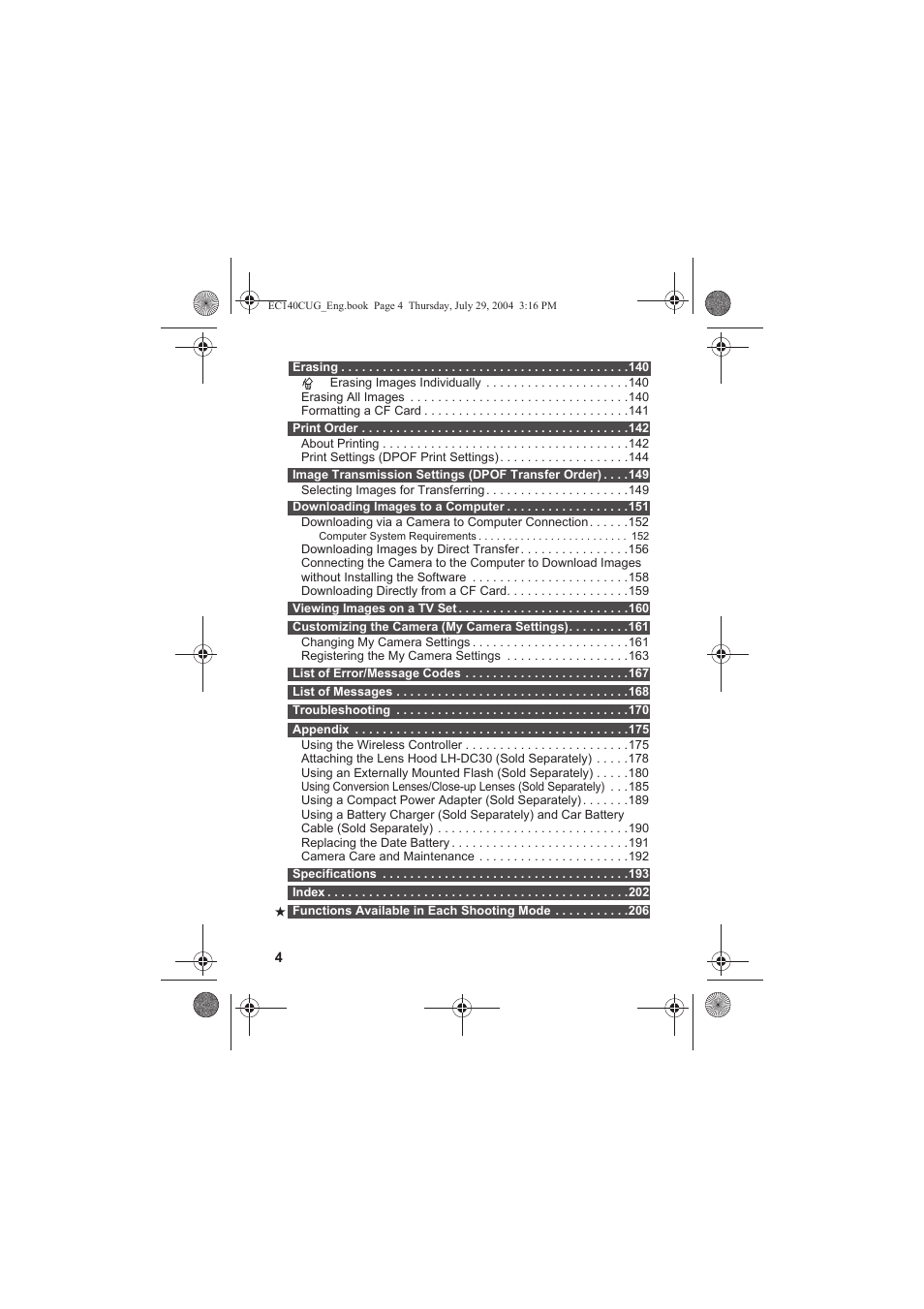 Canon CEL-SE65A210 User Manual | Page 7 / 210