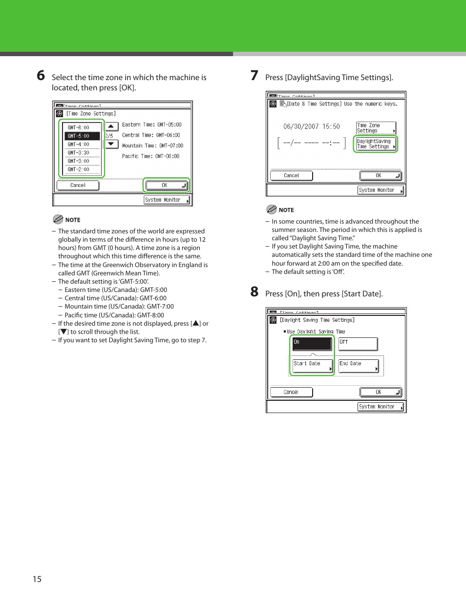 Canon IMAGECLASS MF7400 User Manual | Page 16 / 40