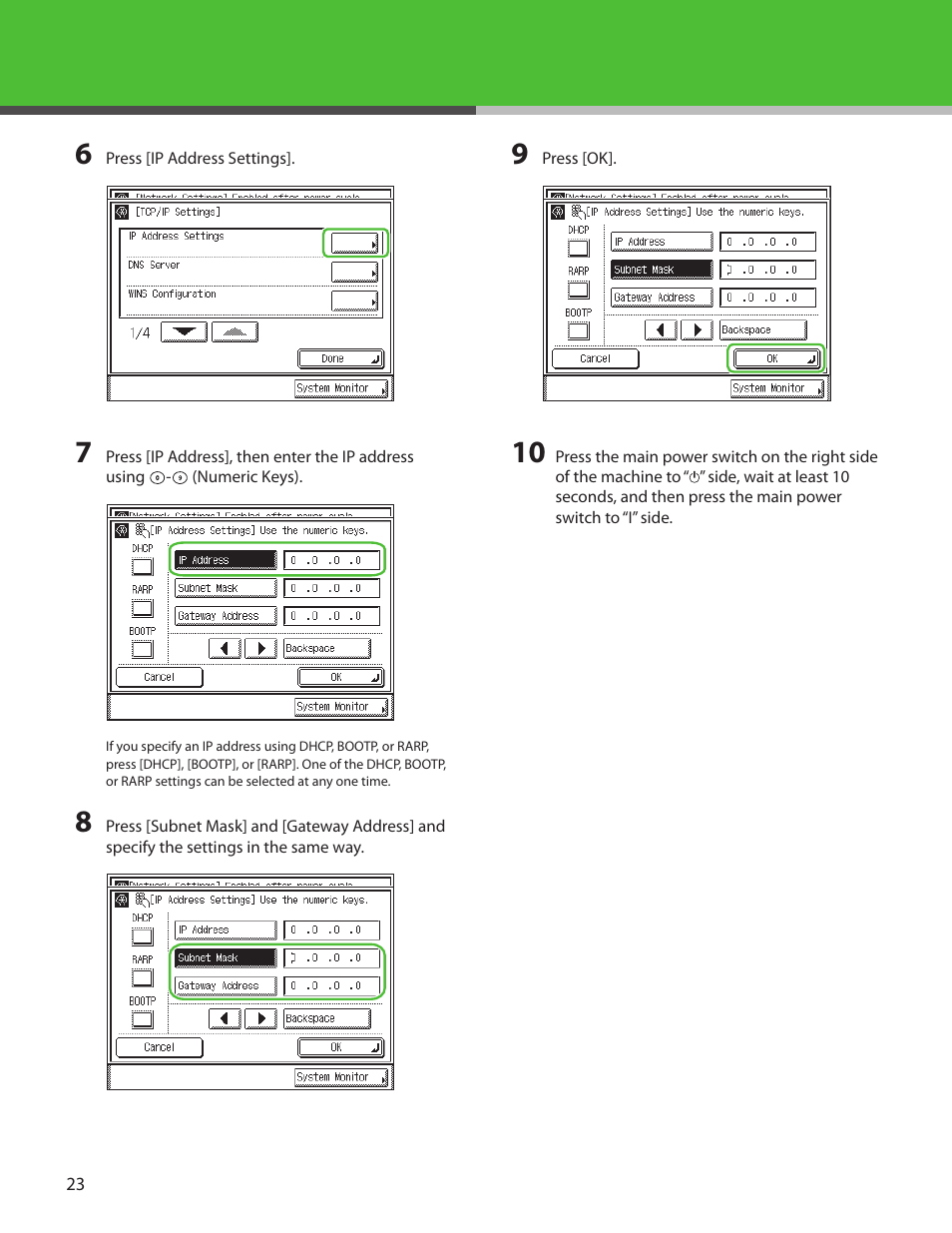 Canon IMAGECLASS MF7400 User Manual | Page 24 / 40