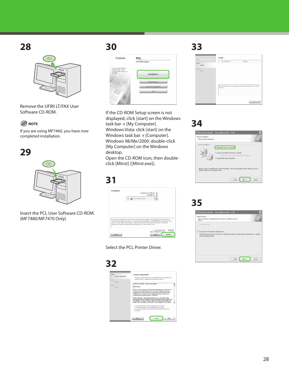 Canon IMAGECLASS MF7400 User Manual | Page 29 / 40