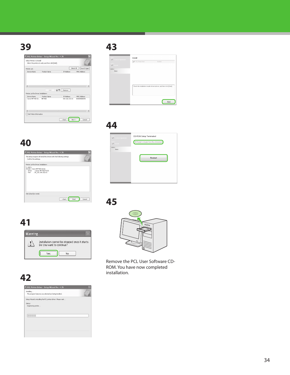 Canon IMAGECLASS MF7400 User Manual | Page 35 / 40