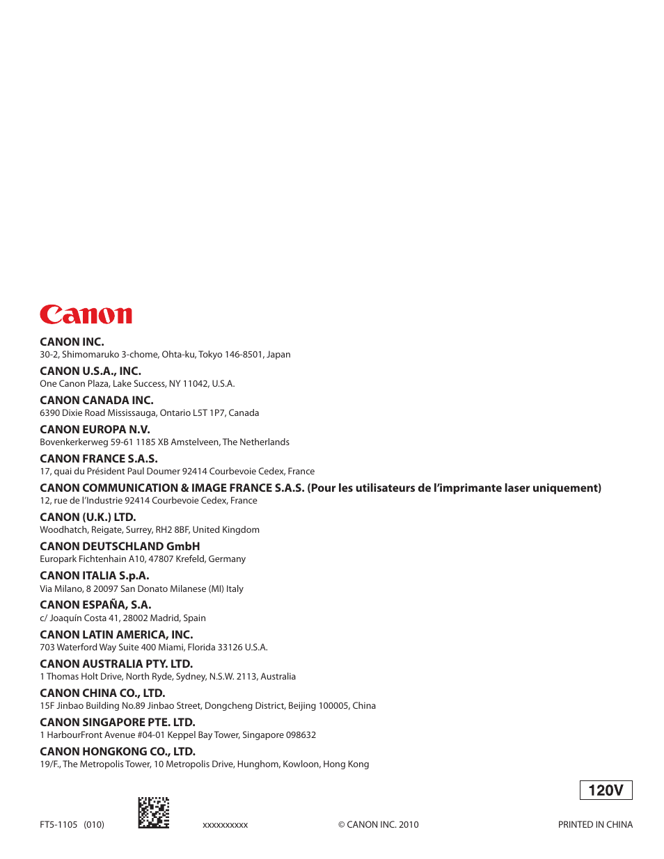 Canon IMAGECLASS MF7400 User Manual | Page 40 / 40