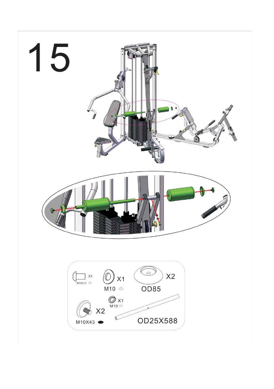 Cybex MG 525 User Manual | Page 40 / 78