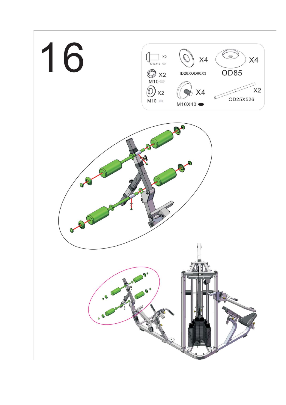 Cybex MG 525 User Manual | Page 41 / 78