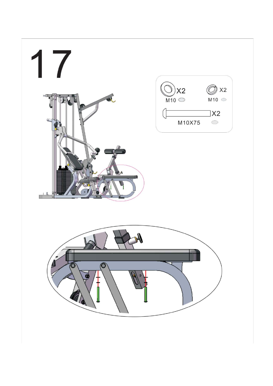 Cybex MG 525 User Manual | Page 42 / 78