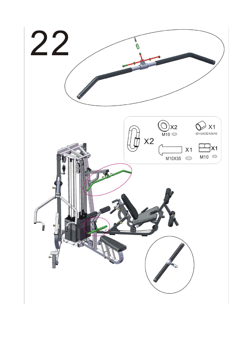 Cybex MG 525 User Manual | Page 47 / 78