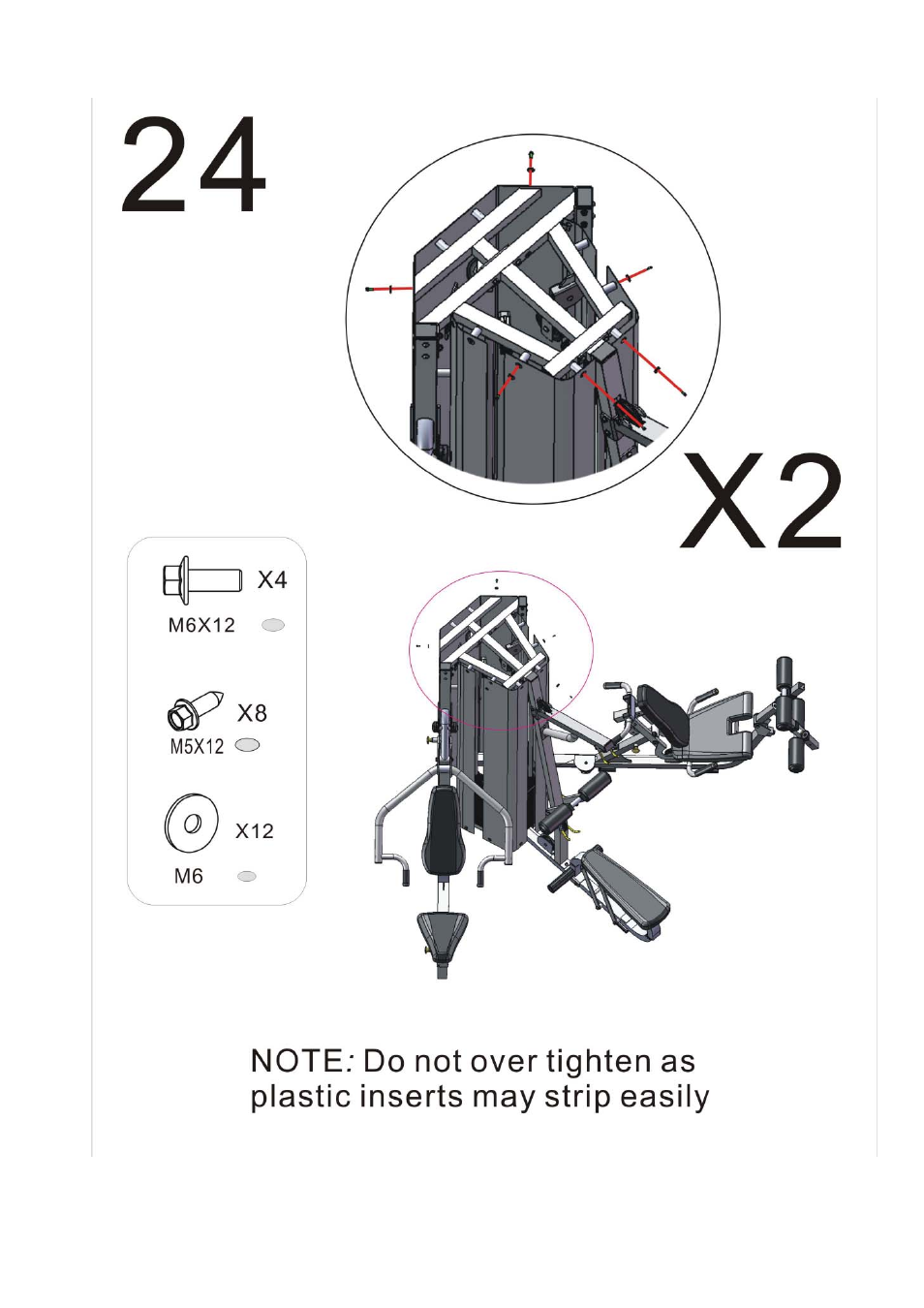 Cybex MG 525 User Manual | Page 49 / 78