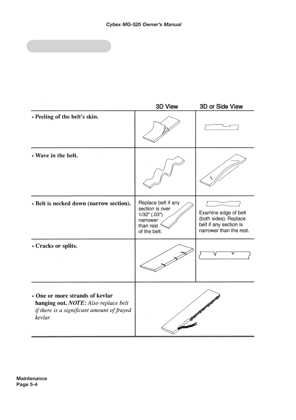 Cybex MG 525 User Manual | Page 54 / 78