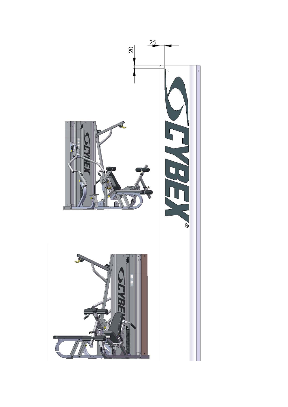 Cybex MG 525 User Manual | Page 76 / 78